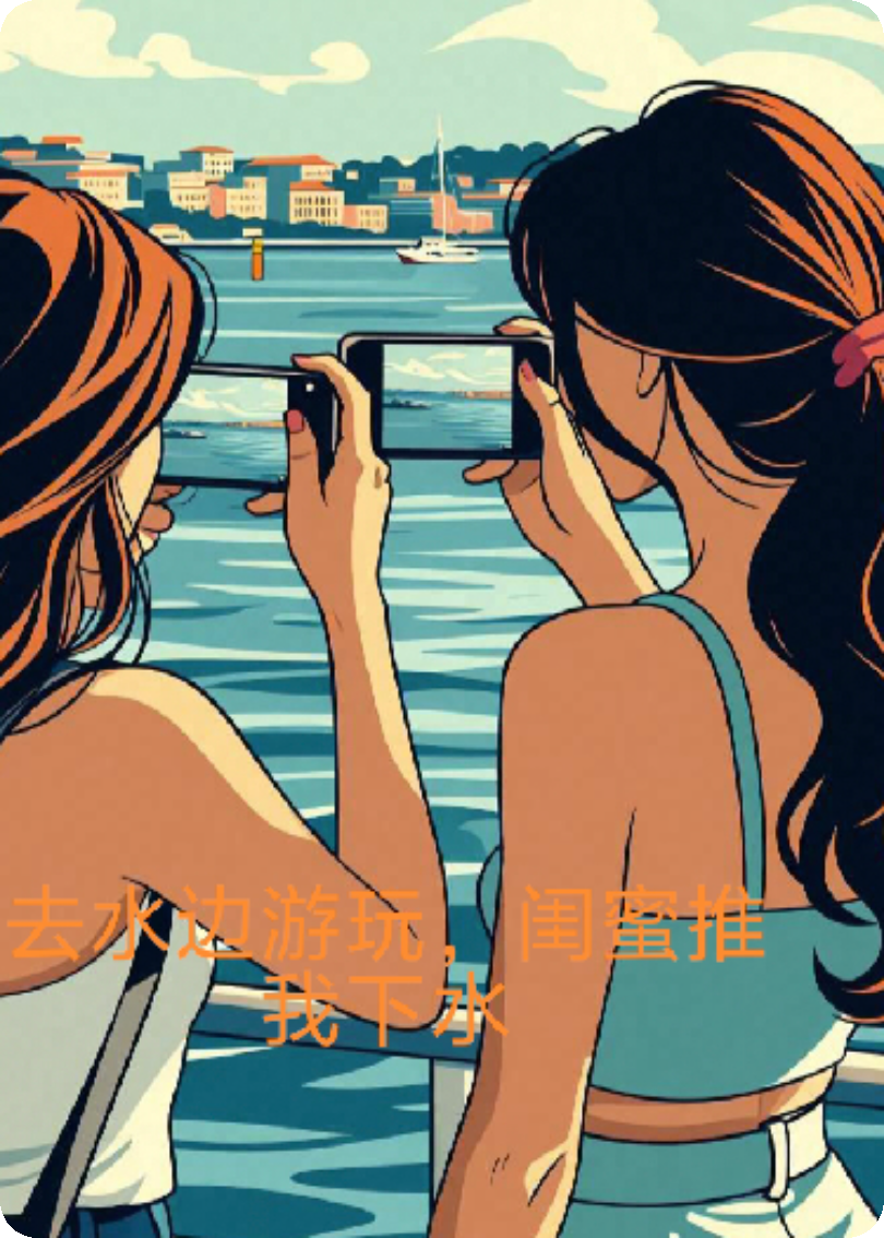 去湖边玩，闺蜜推我下水