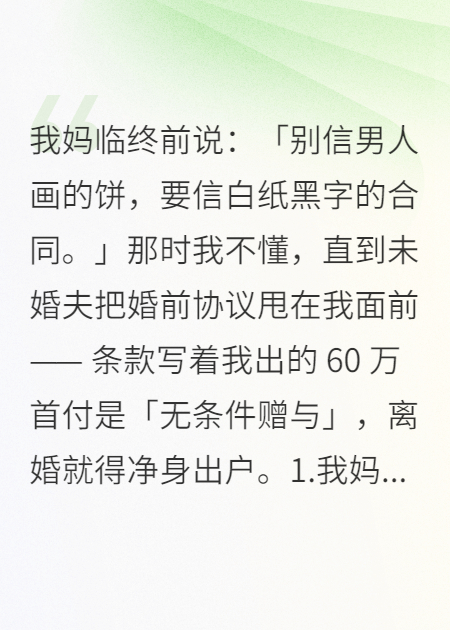 别信男人画的饼