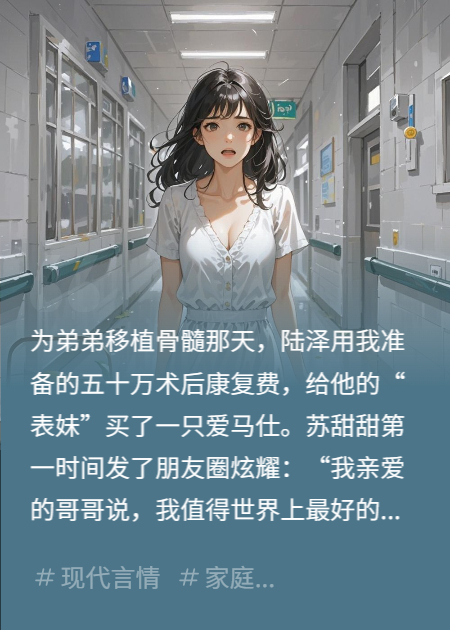 结婚五年，他偷走我弟弟的救命钱