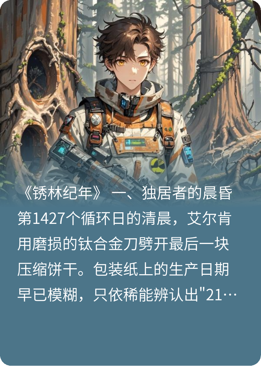 艾尔肯的森林中独自生活
