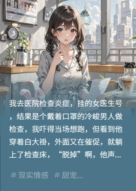 过猛炎症后，昨晚医生竟亲手检查