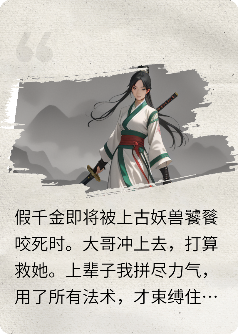 大哥，你的仙途用我骨头铺？