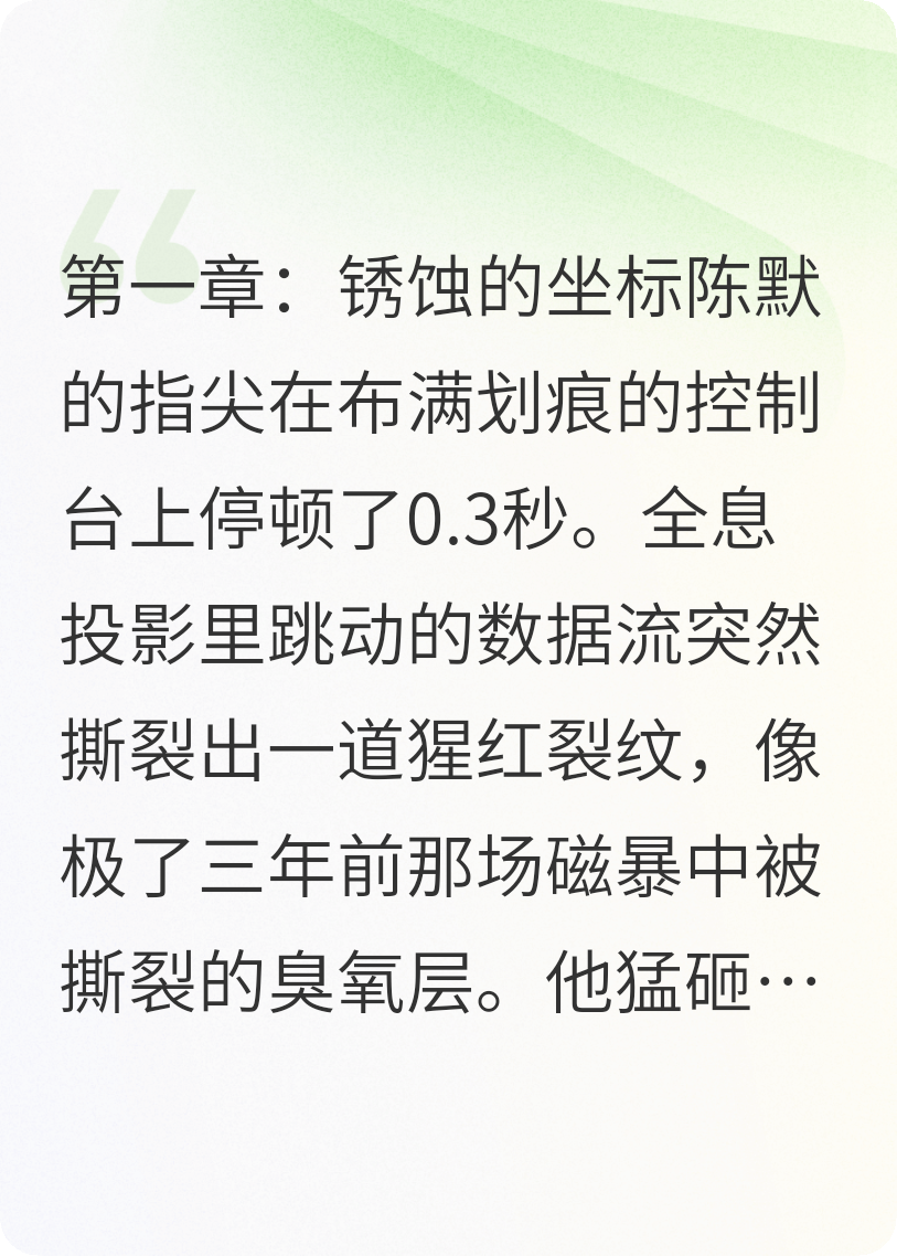 星尘代码的光年