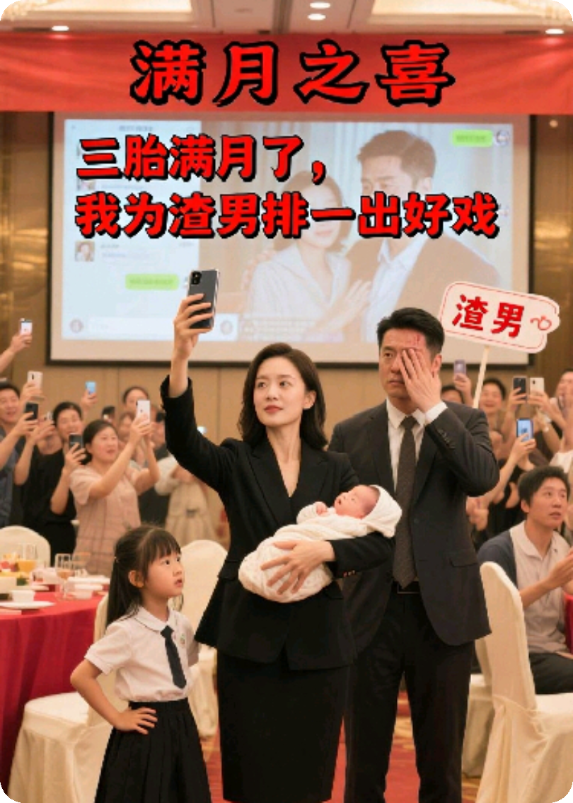 三胎满月了，我为渣夫排一出好戏