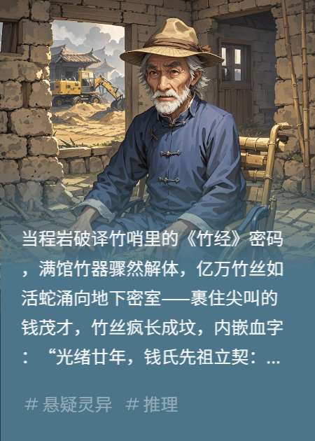 非遗刑侦局：竹根张嘴生吞开发商