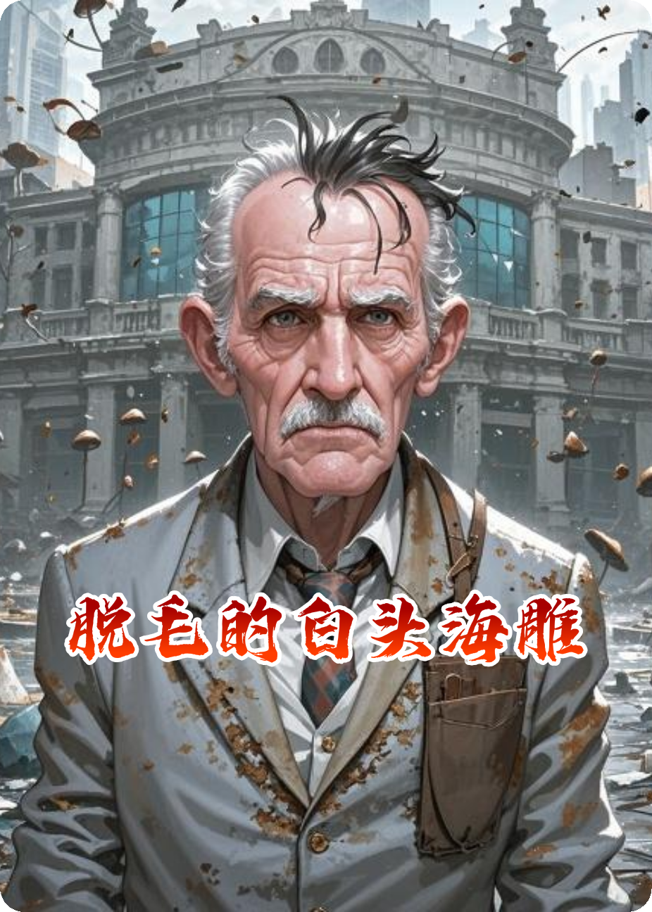脱毛的白头海雕