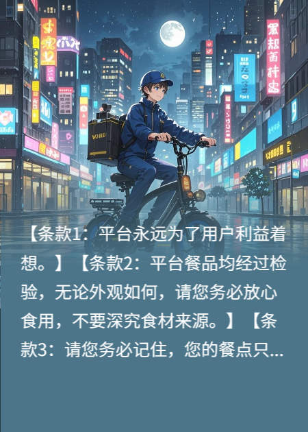 午夜外卖：请确认送餐员有影子
