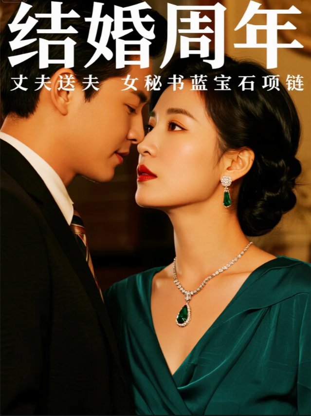 结婚周年丈夫送女秘书蓝宝石项链