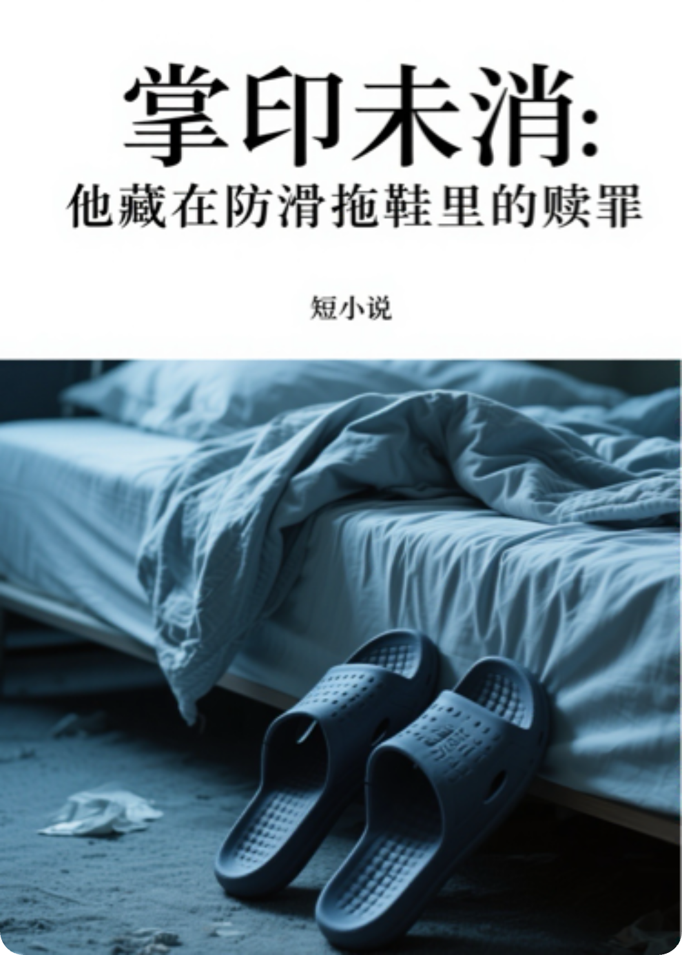 掌印未消他藏在防滑拖鞋里的赎罪