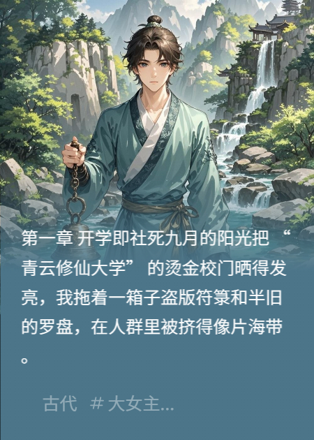 无灵根旁听生爆杀！我靠爷爷的破铃铛卷疯修仙班