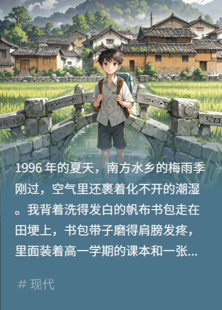 青石桥畔的呜咽