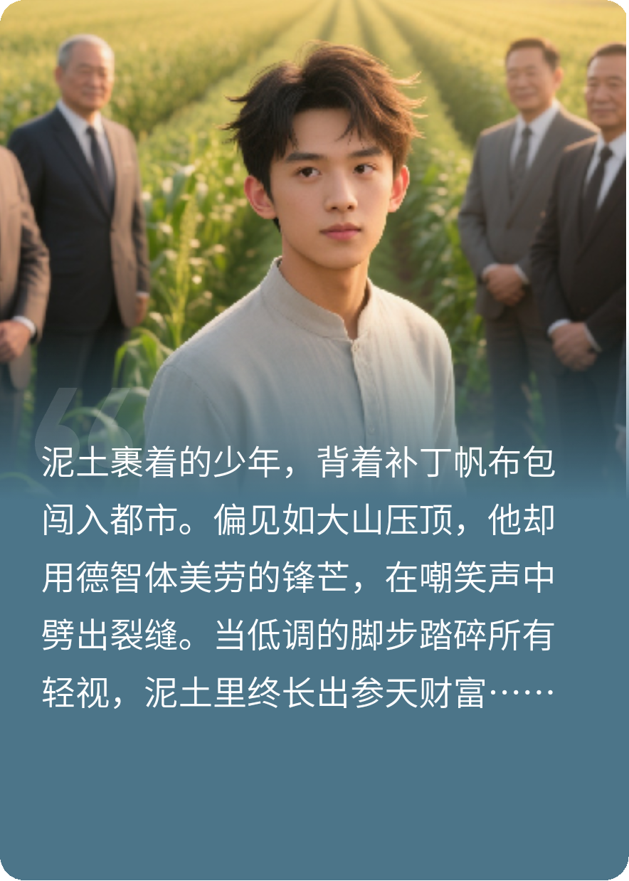布衣少年:静扫千层傲，我自为尊