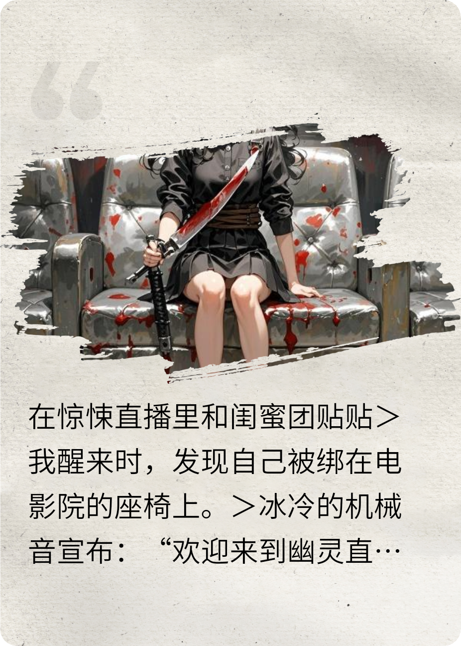 在惊悚直播里和闺蜜团贴贴