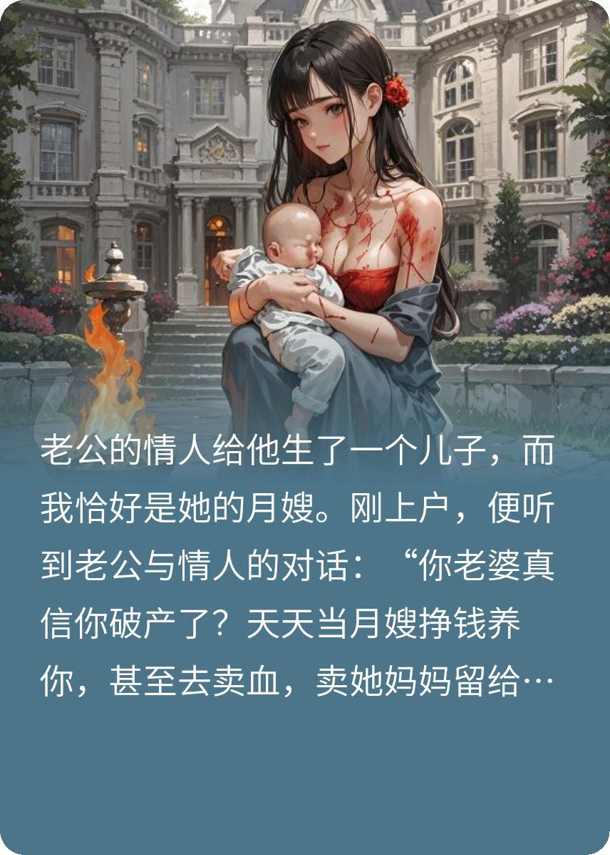 卖血五年给老公凑药费后他悔疯了