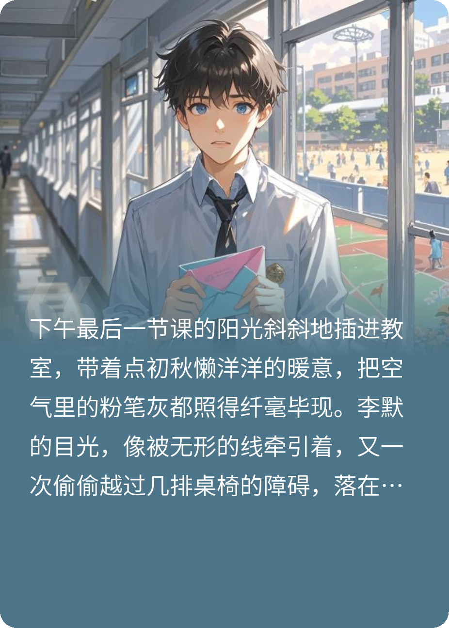 错位的情书，青春没有如果