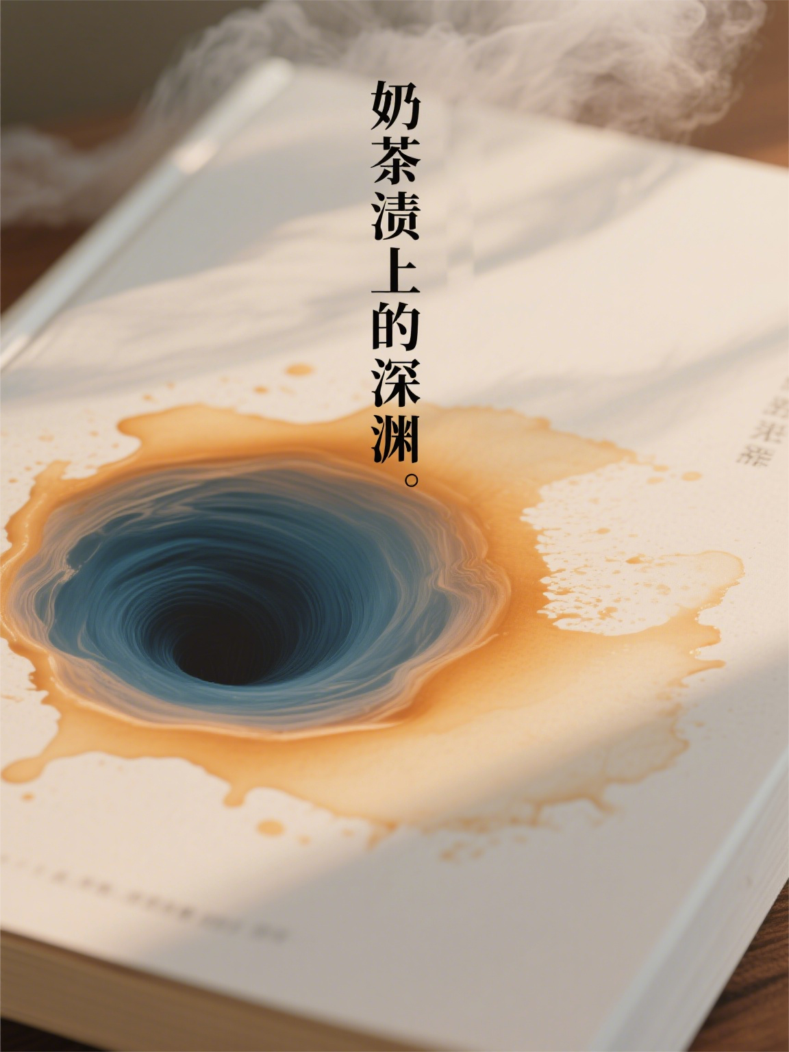 奶茶渍上的深渊