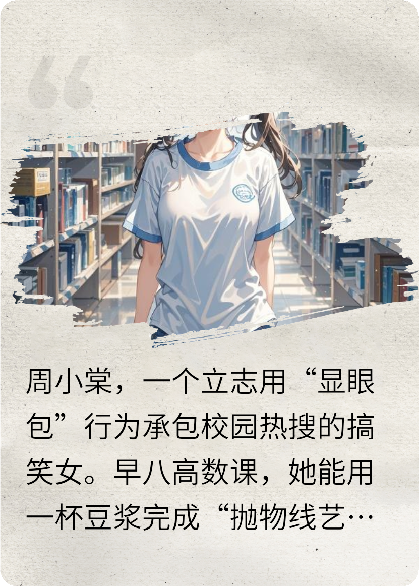 当搞笑女承包了校园热搜