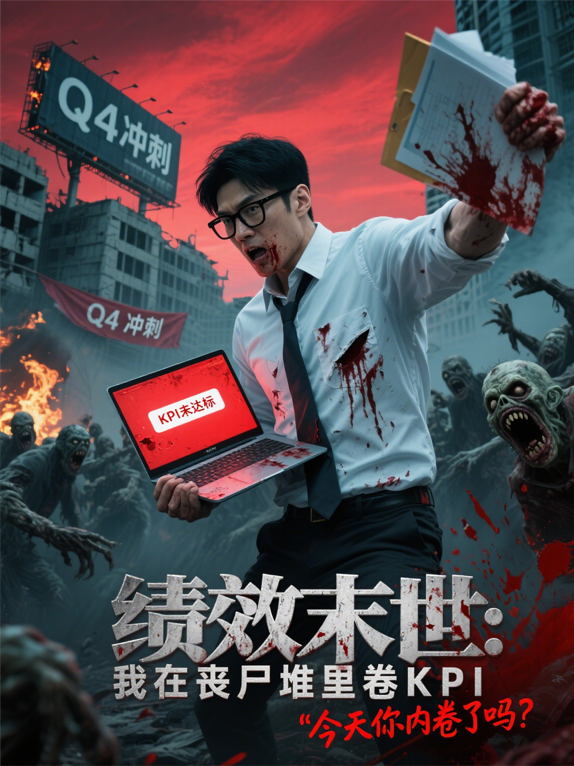 绩效末世：我在丧尸堆里卷KPI