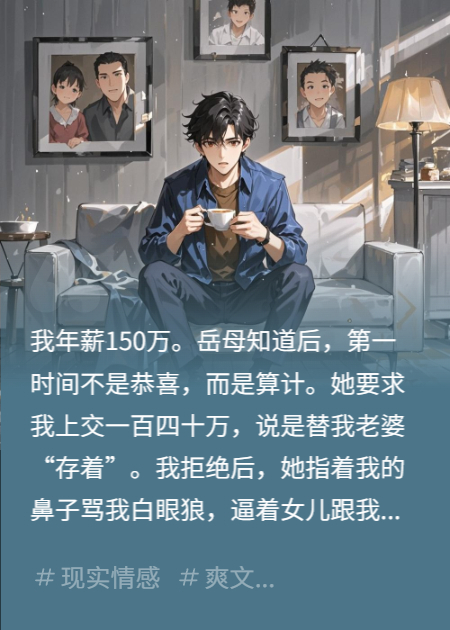 岳母逼我上交年薪，我用六字反杀