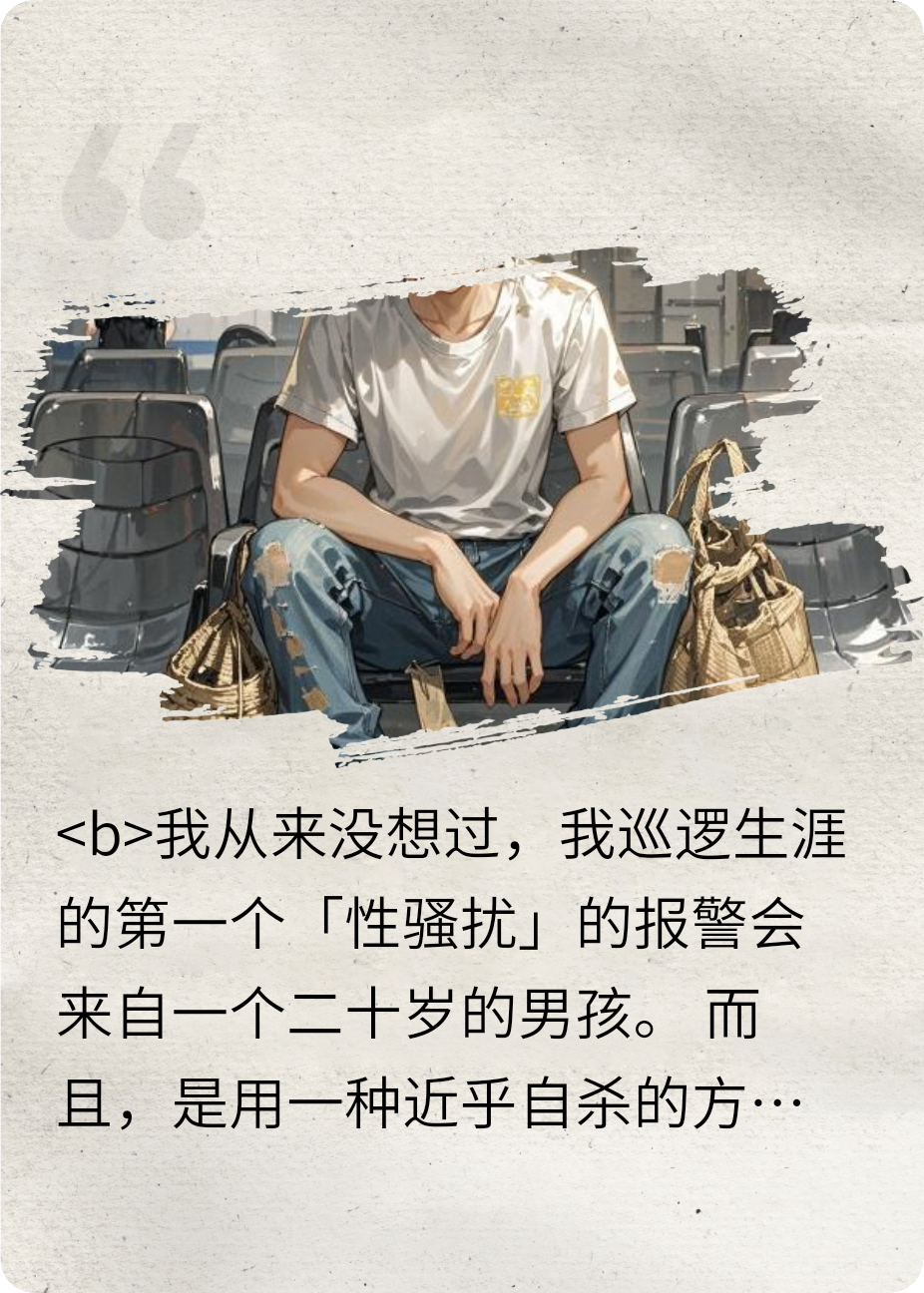 辅警的巡逻生涯:被性骚扰的男孩