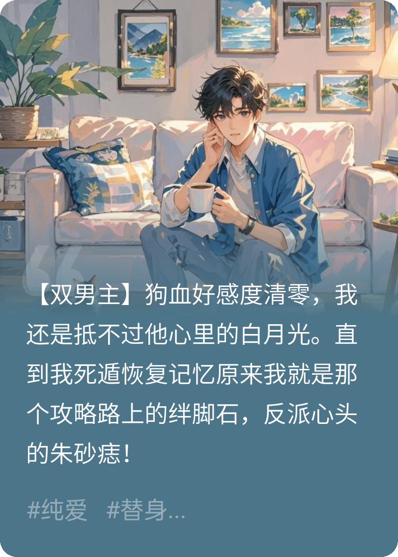 穿成替身死遁后，发现我是白月光
