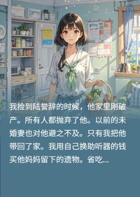 捡到破产的京圈太子爷后