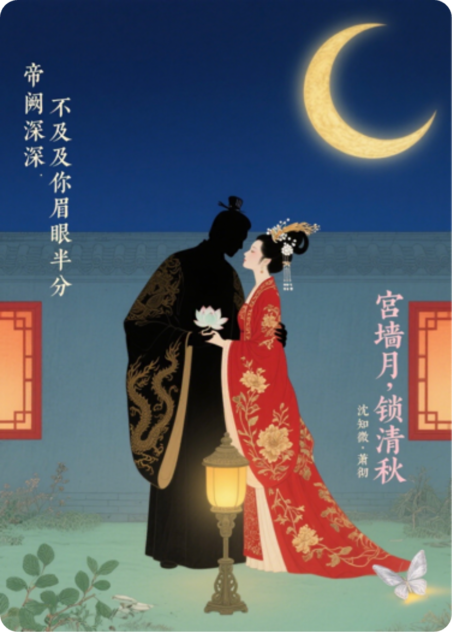 宫墙月，锁清秋