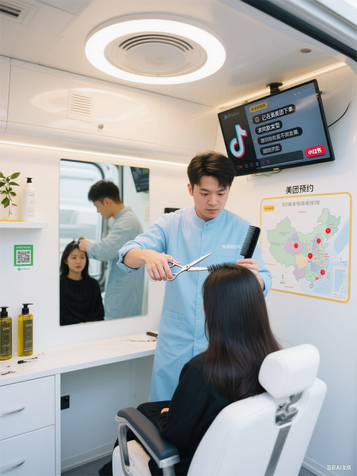 移动美业车：让美丽随指尖抵达​