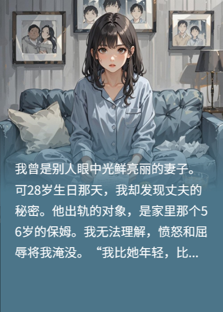 28妻子竟不如56保姆，原因她崩溃