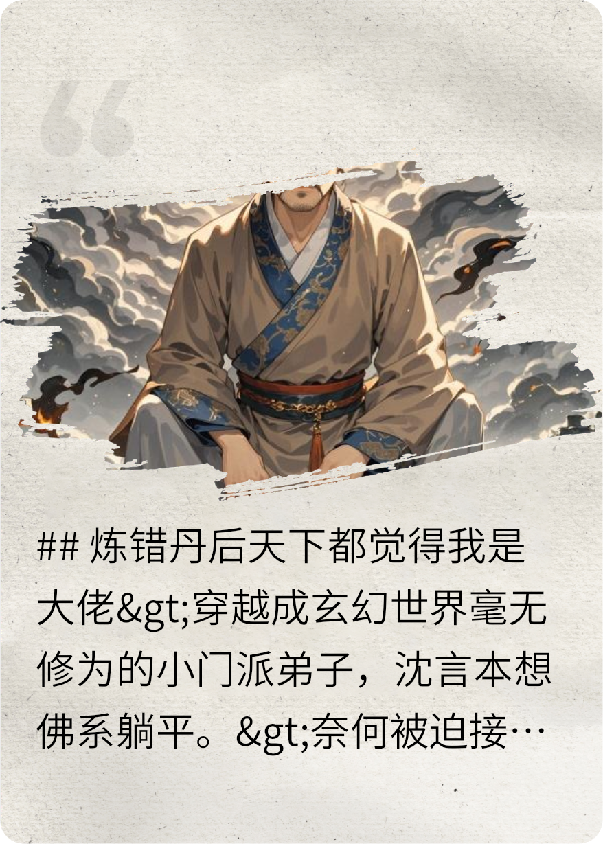 穿越玄幻世界成老祖