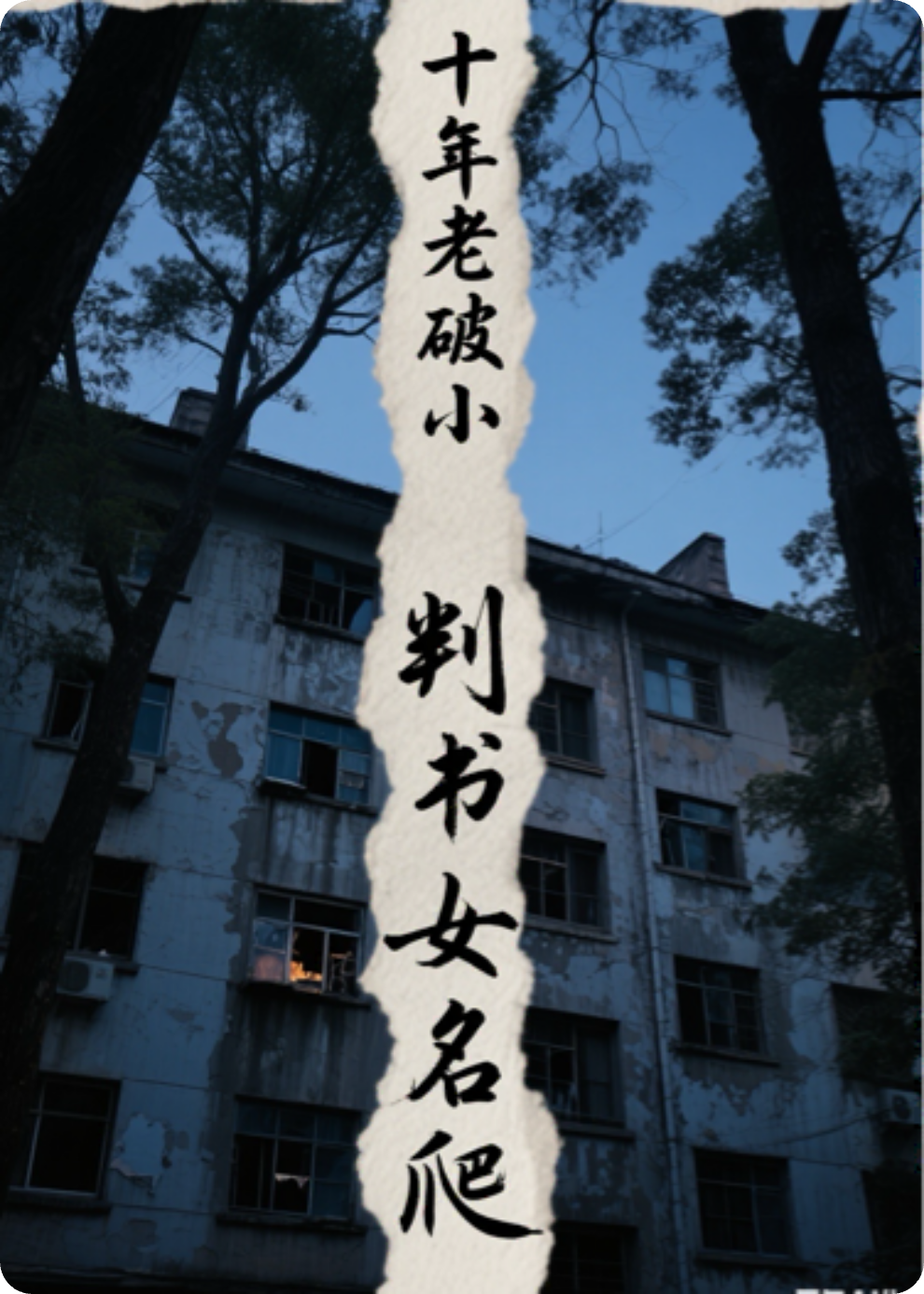 十年老破小，判书女名爬
