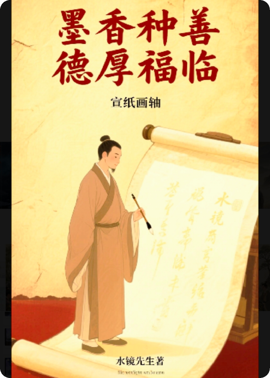 墨香种善，德厚福临