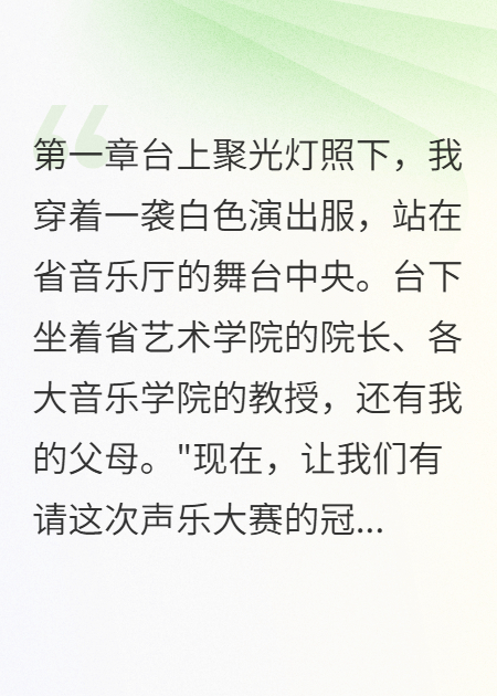 室友偷了我的艺考成绩