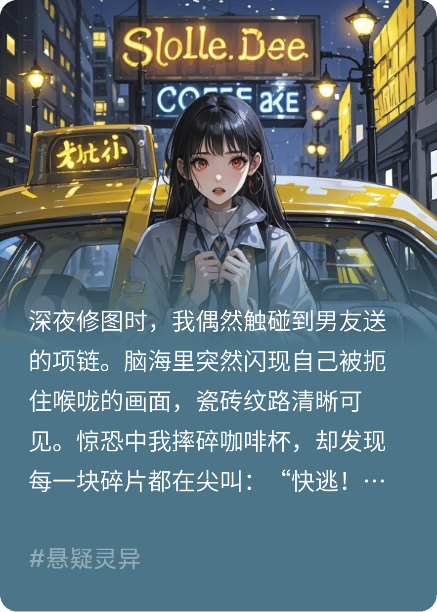 物品在警告我快逃