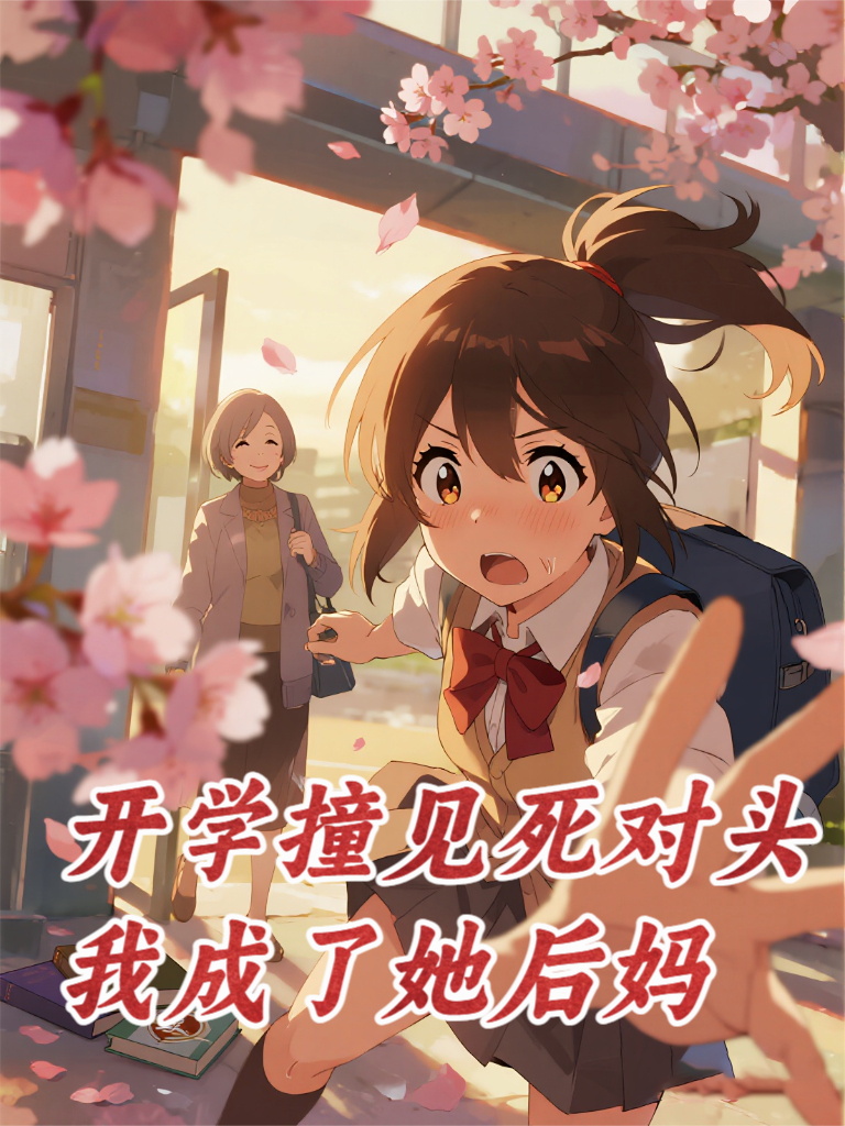 开学撞见死对头，我成了她后妈