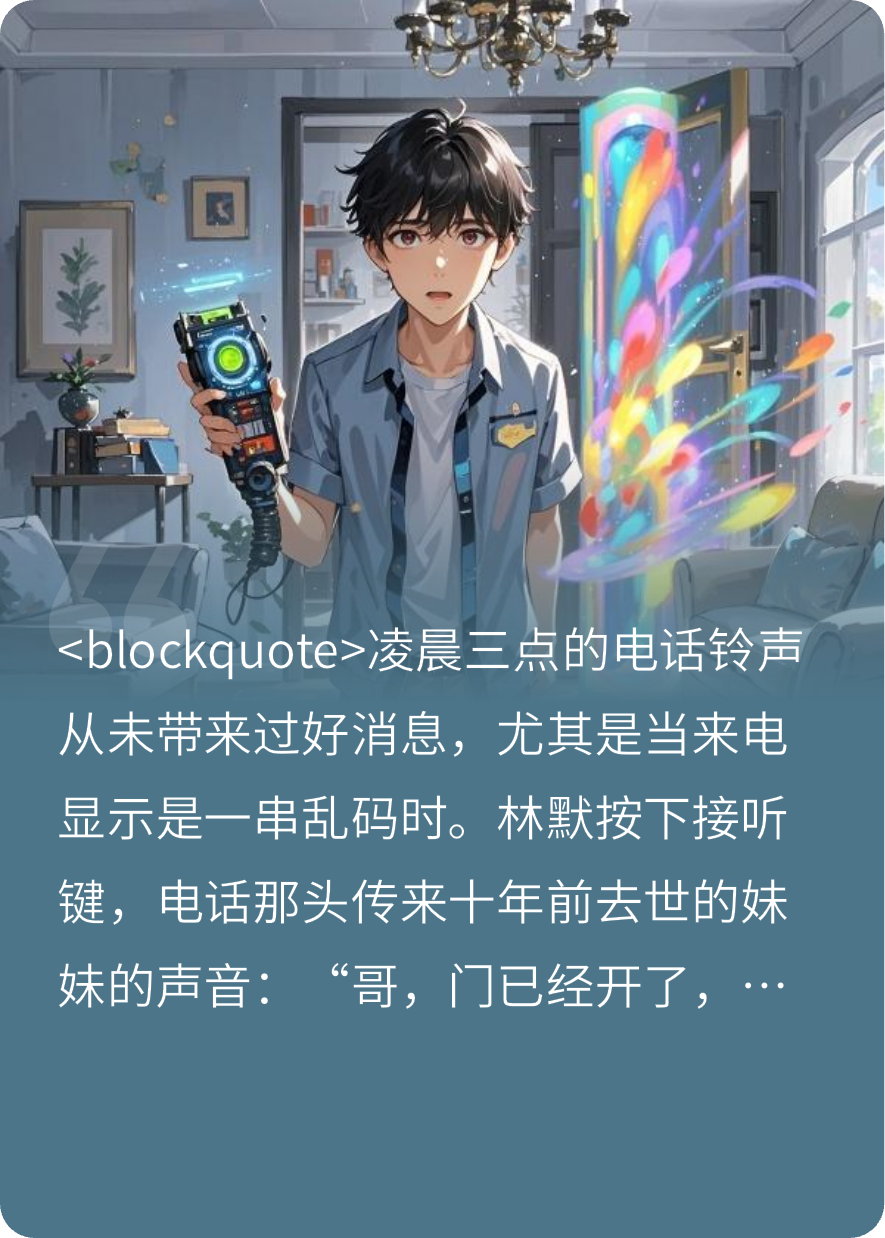 门扉之外：时空交错中的守护者