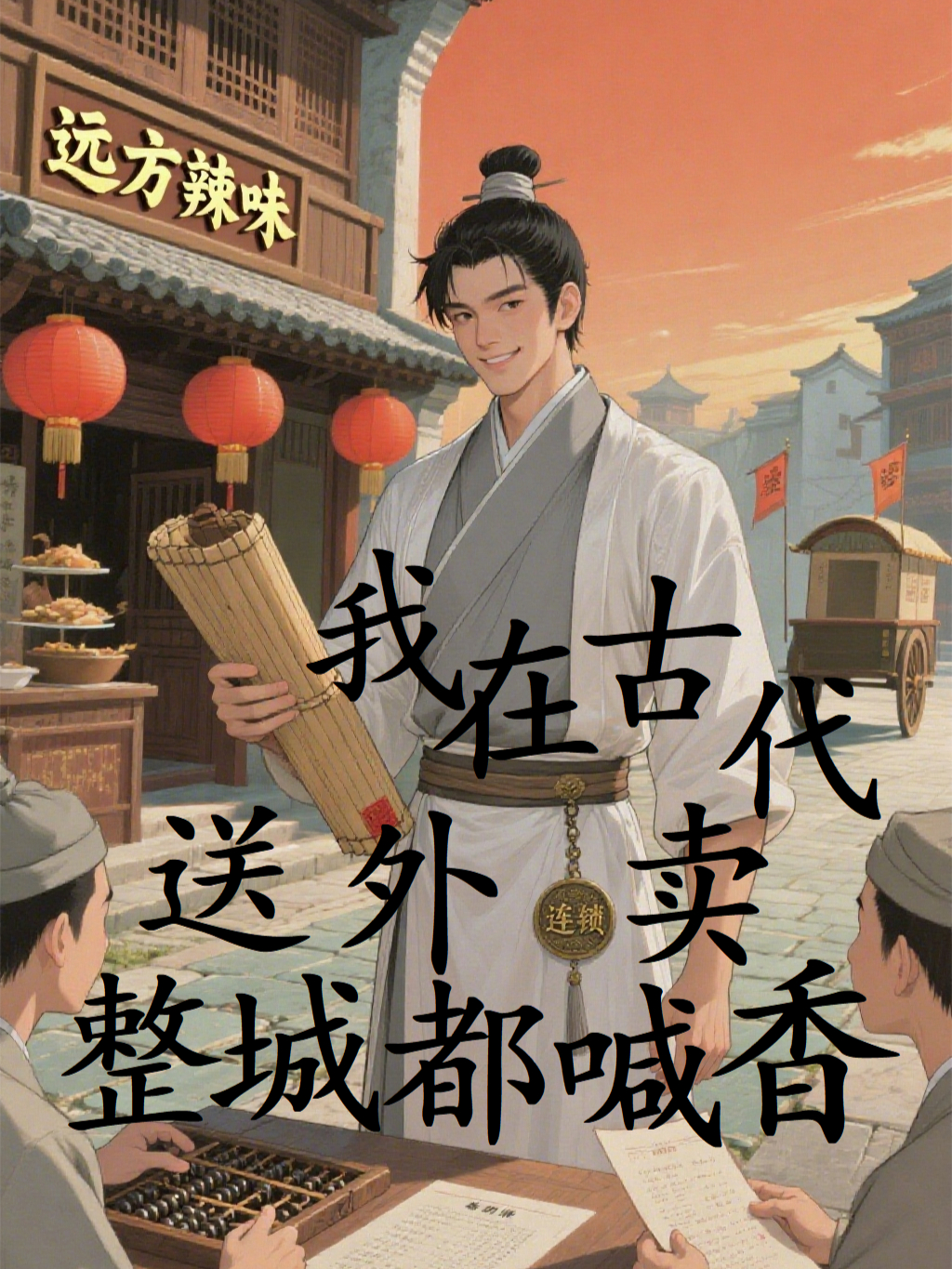 我在古代送外卖，整城都喊香！