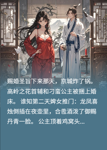 驸马公主每日互殴，屋里一片狼藉