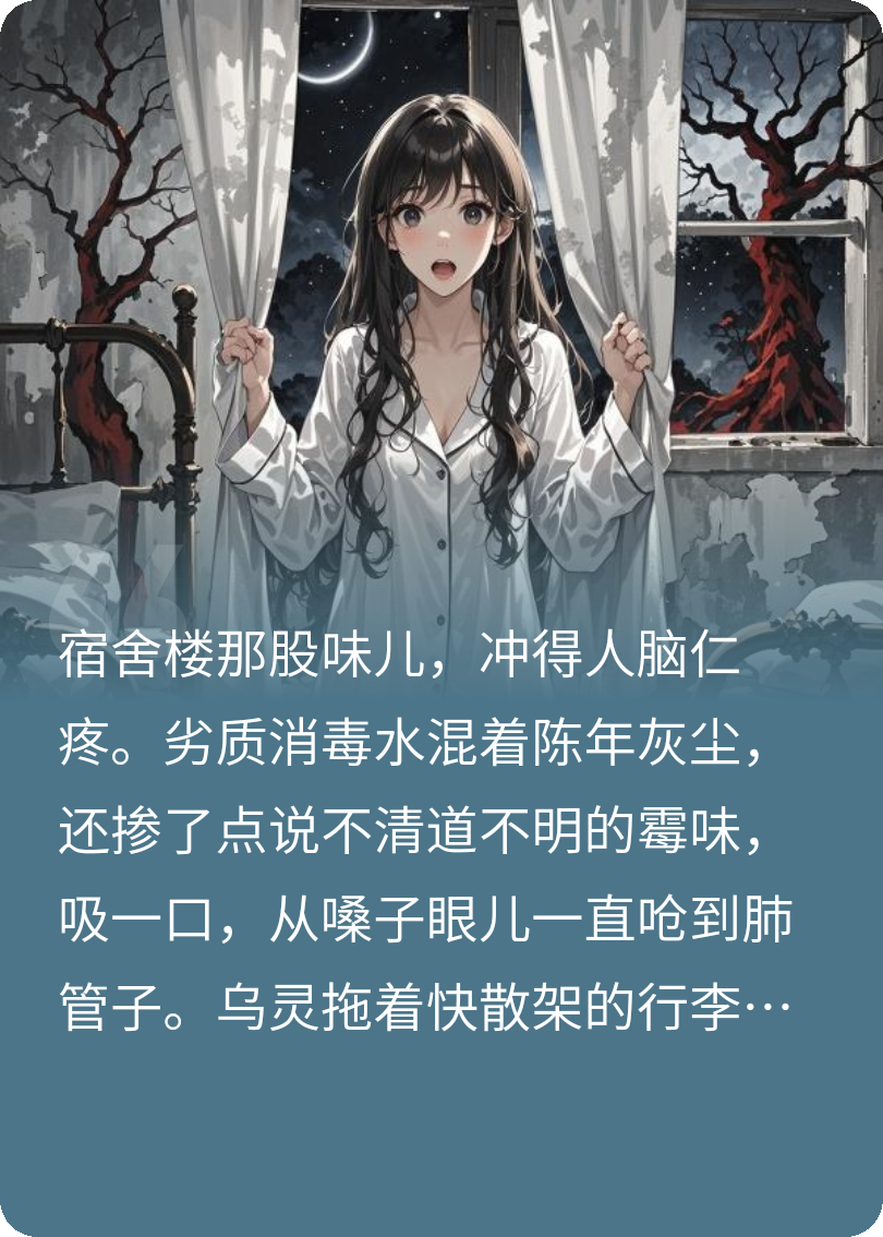 凌晨三点，室友尖叫着消失了