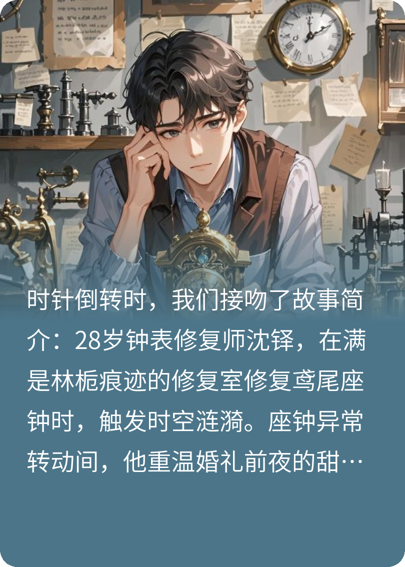 时针倒转时，我们接吻了