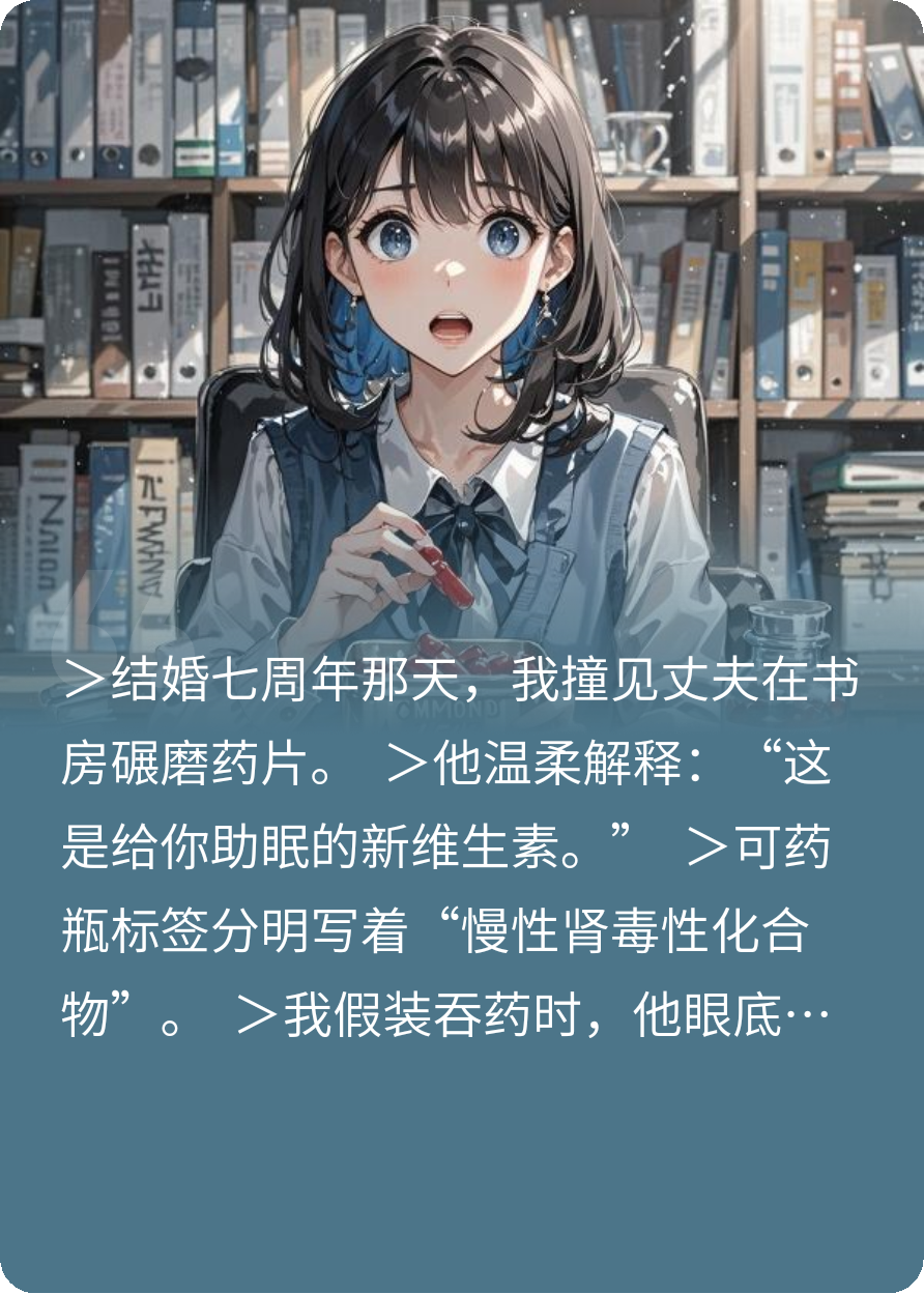 他为我的维生素居然是慢性毒药