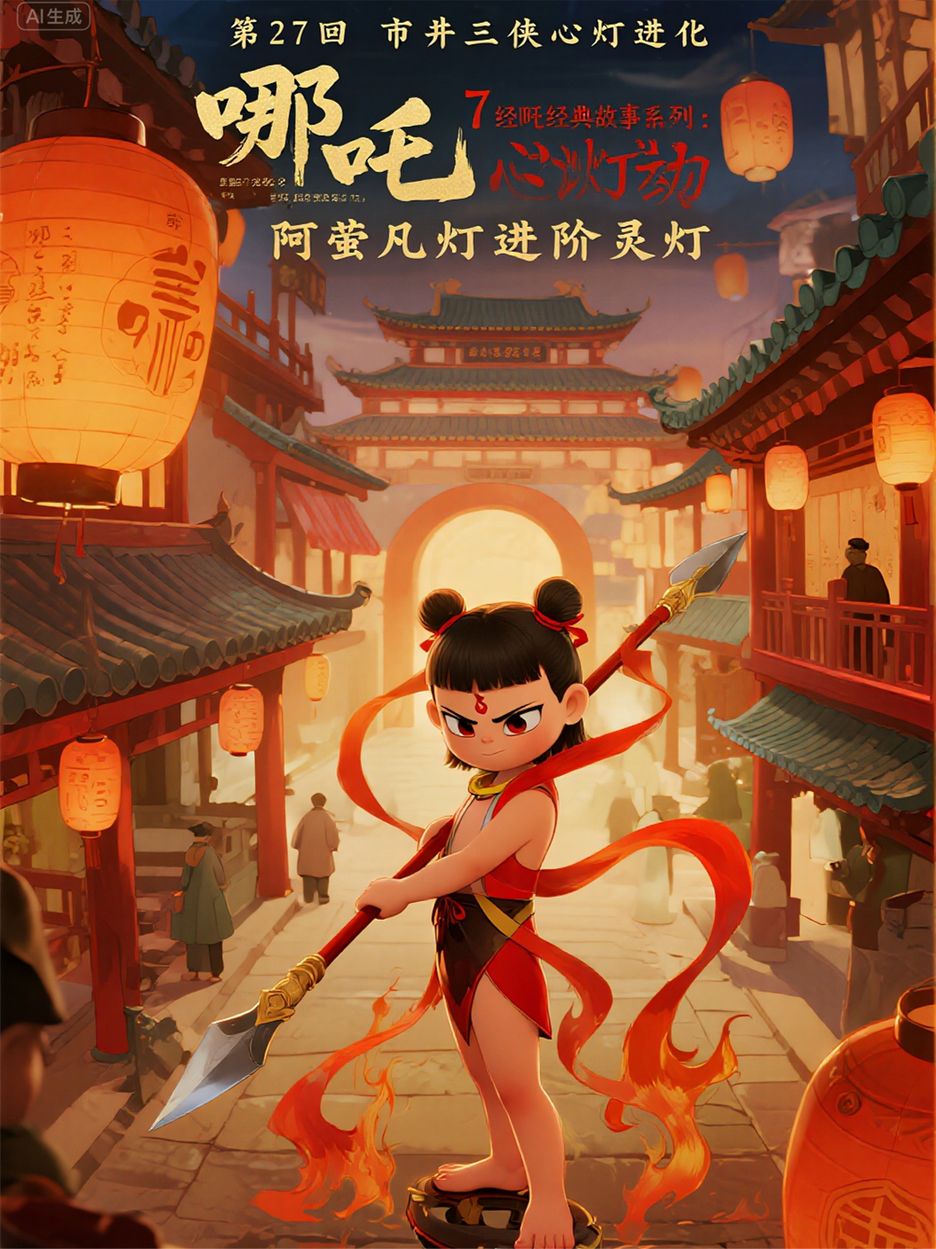 哪吒2727回市井三侠心灯进化