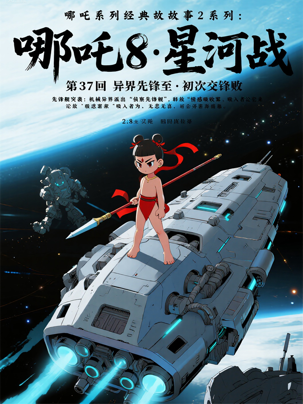 哪吒2837异界先锋至·初次交锋败
