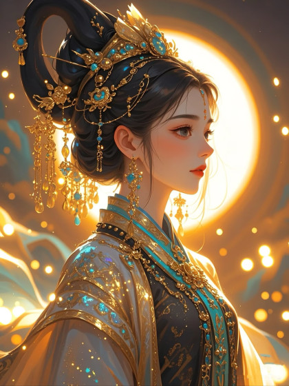 弦上相思月，跌碎玉门关