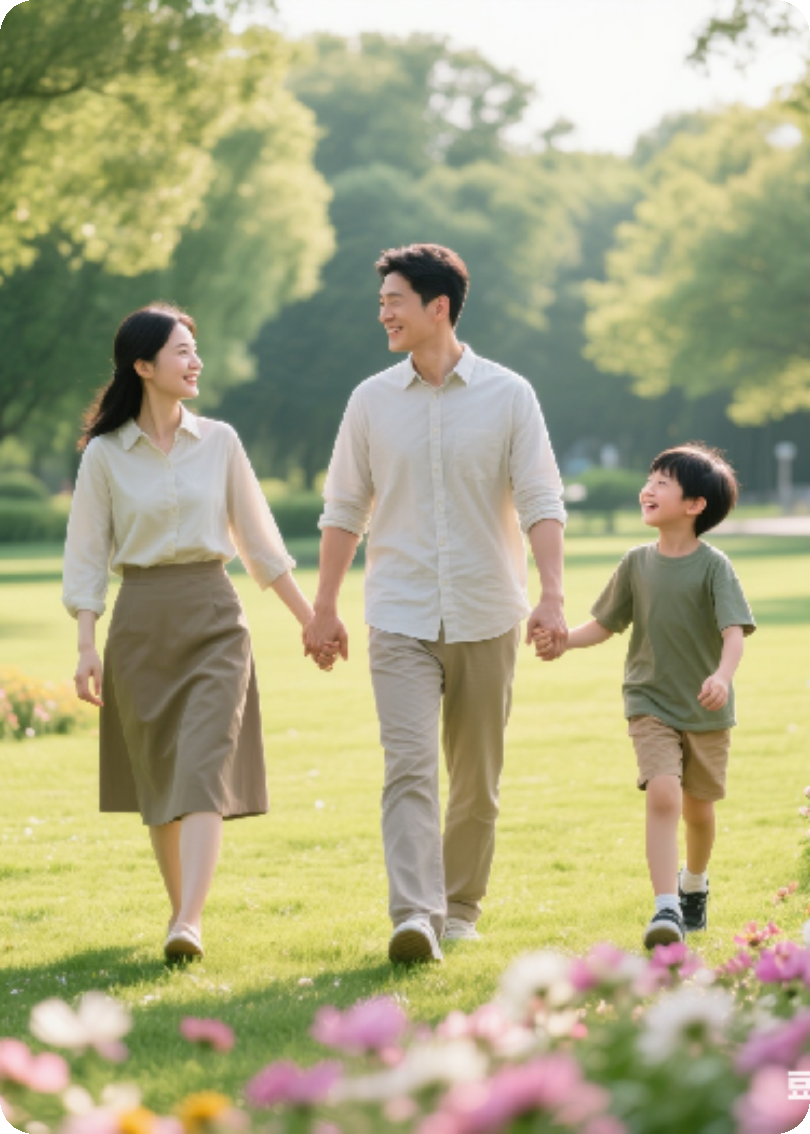 风筝下的母子情