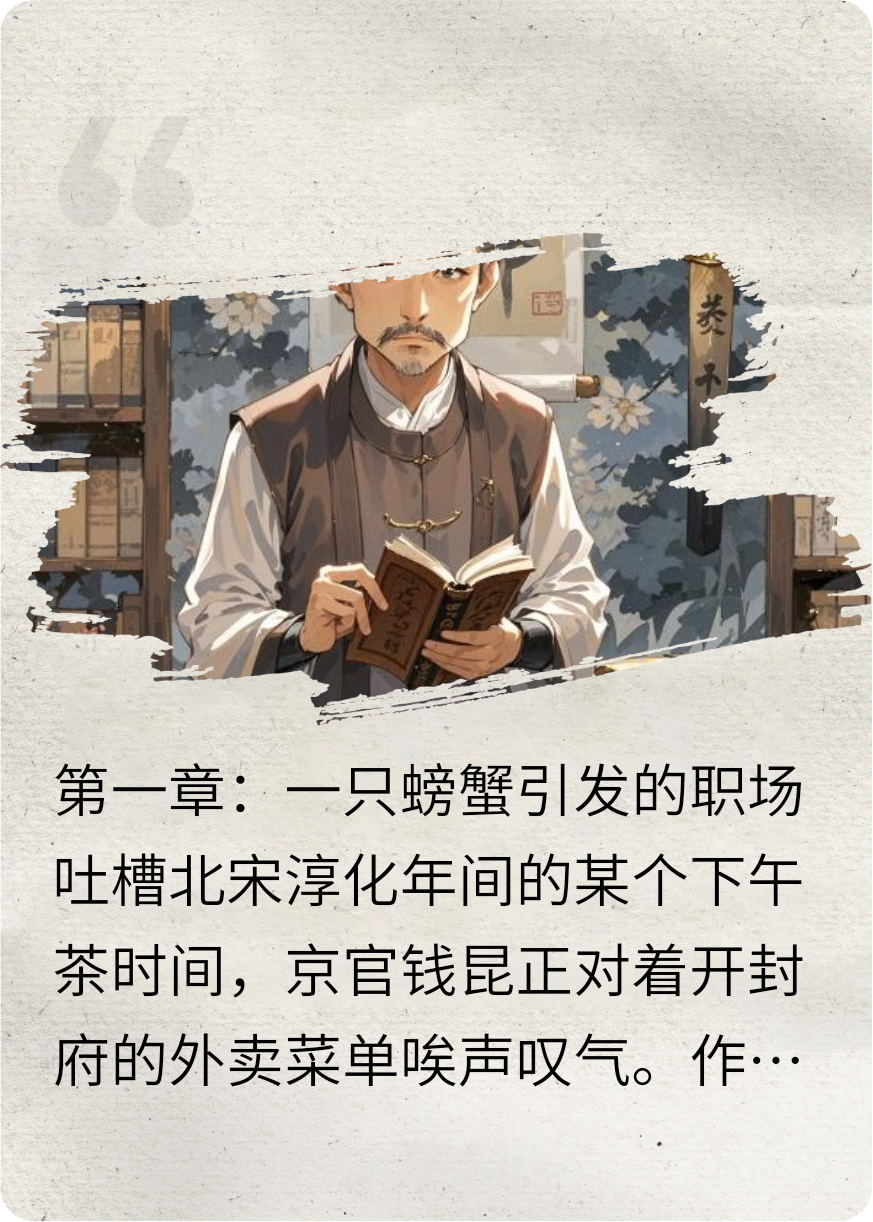 钱昆被北宋官制困住的食欲