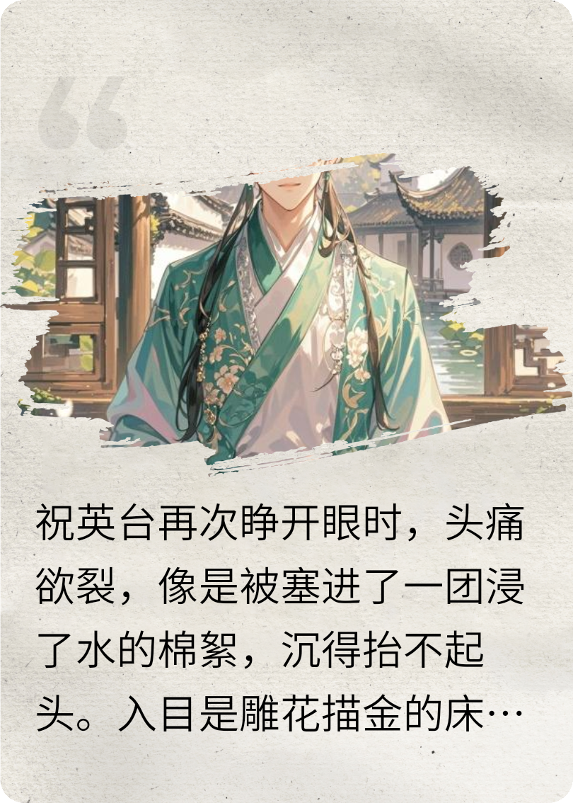 穿越梁祝：不爱梁山伯，爱马文才