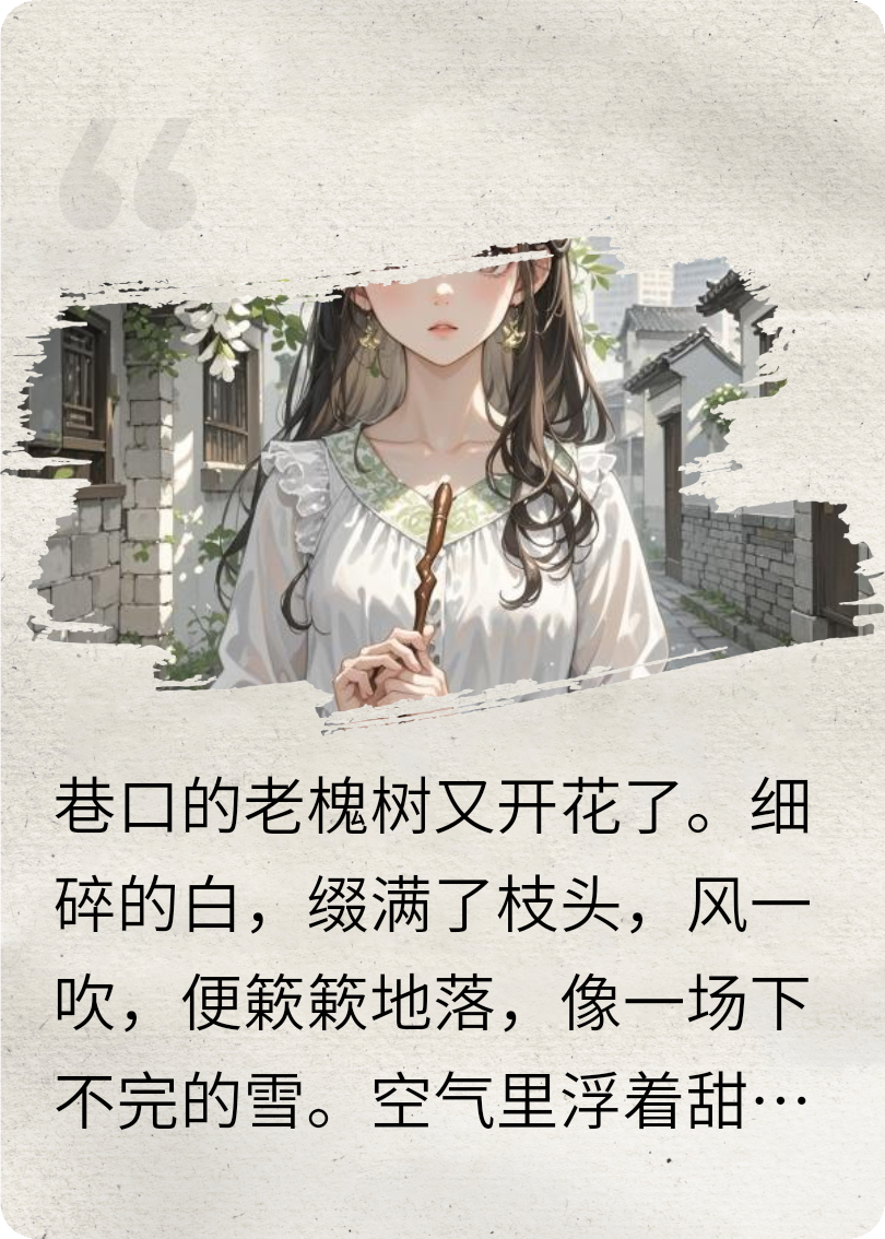 风卷槐花那年信
