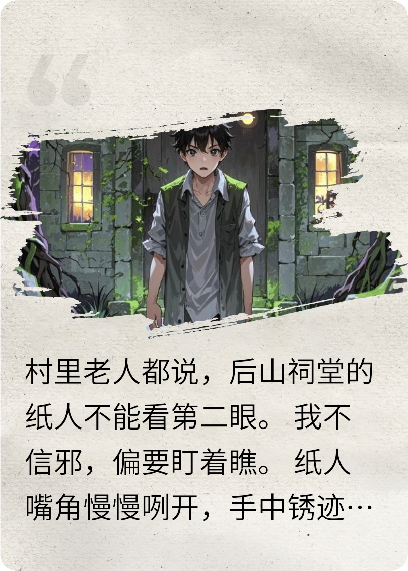 夜哭坟：我靠死人的规矩反杀