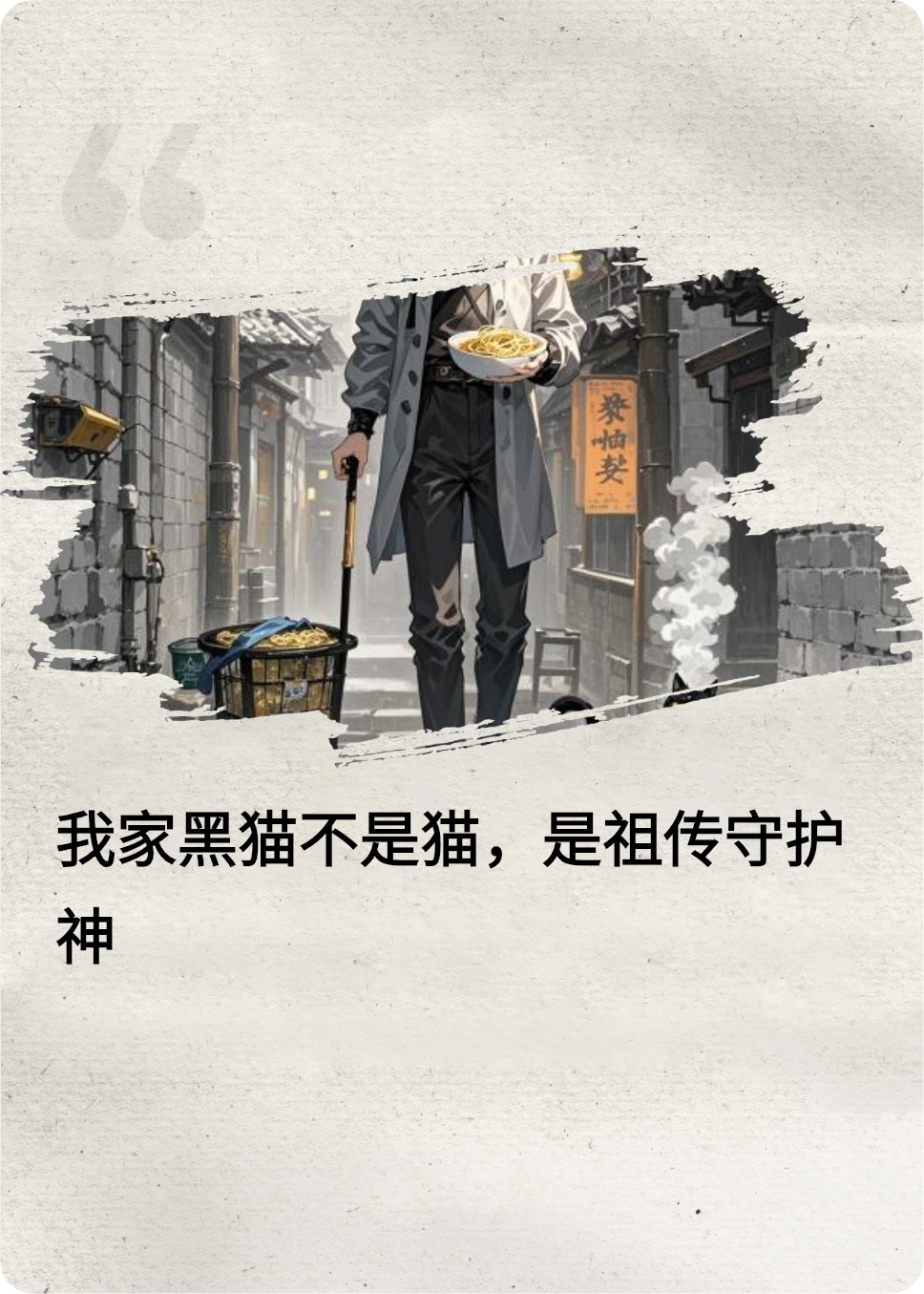 我家黑猫不是猫，是祖传守护神